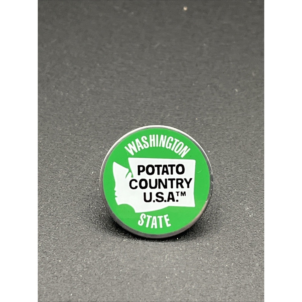 Washington State Potato Country USA Lapel Hat‎ Pin